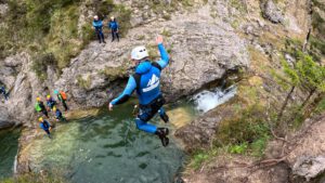 Erste Tour in Österreich am Planseeablauf - Die Stuibenfälle