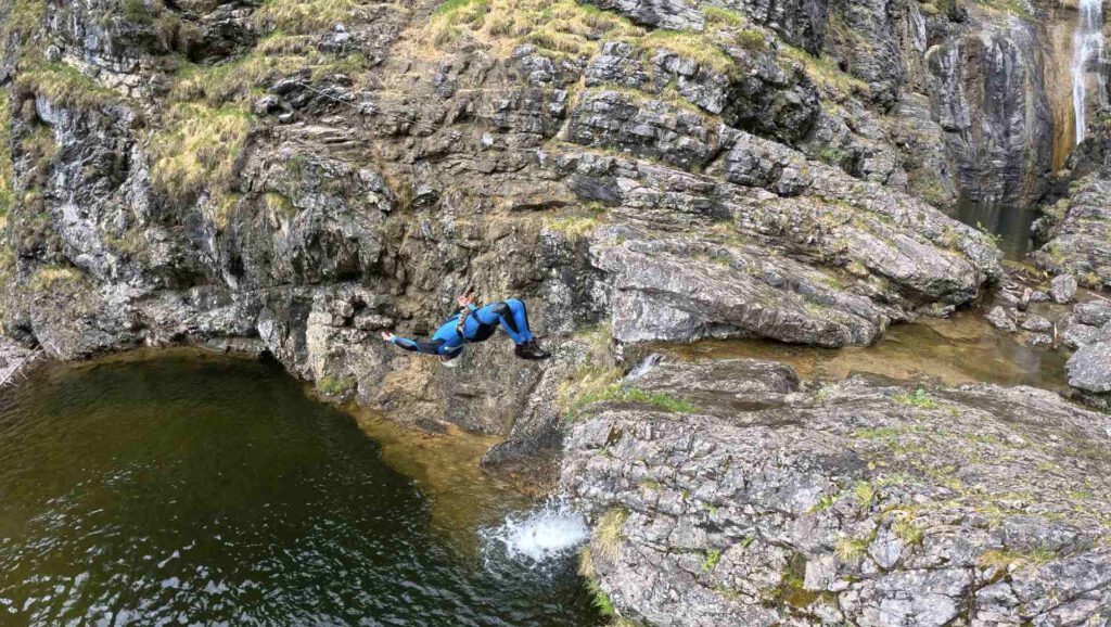 Canyoning Schwarzwasserbach Tour mit Canyoning-Grenzenlos Allgäu