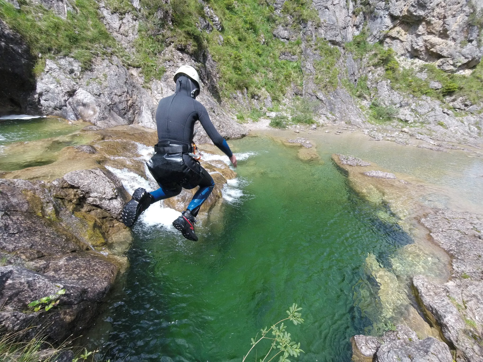 Urlaub mit Canyoning