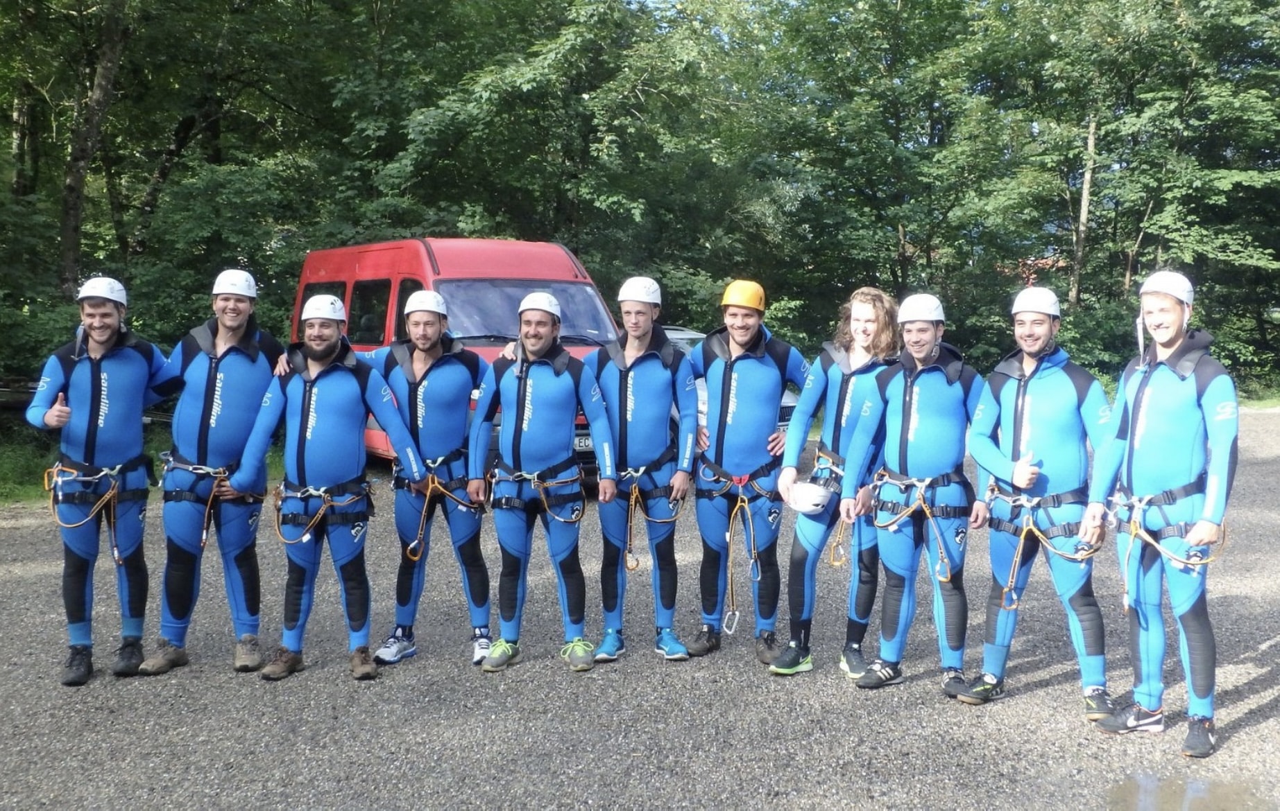 Canyoning-Junggesellenabschied - die perfekte Alternative