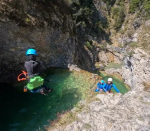 Canyoning im Allgäu für Anfänger
