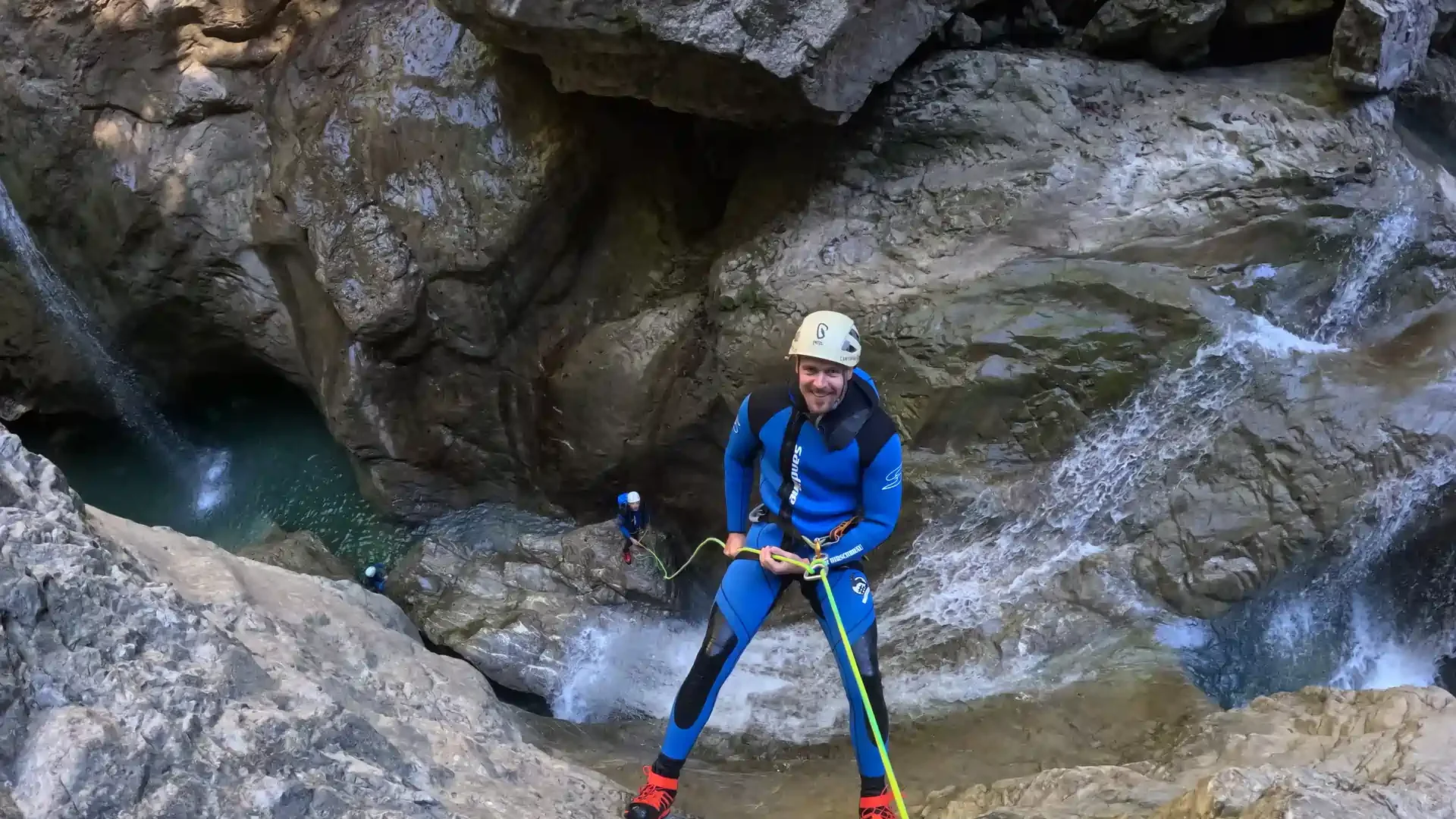 Canyoning Kobelache - Canyoning Grenzenlos